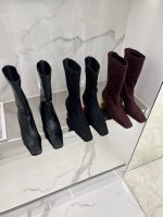 最高版本 ‘’ Hidem* 2025 Ss 时髦鸡蛋跟短靴上脚炒鸡好看的一双靴子、区别市面抢出版本、自购原版独立开发、鞋面采用订制羊绒 弹力羊皮、原版一致垫脚