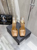 SAINT LAUREN* YSL 圣罗兰 杨树林新款小细高跟凉鞋 设计更稳更好穿 小姐姐的美丽尤物高跟鞋 优雅迷人性感 女人味十足！进口漆皮 内里垫脚羊皮 意