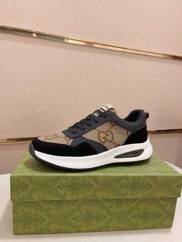 工厂价: 古奇gucci 官网最新款休闲时尚男鞋，爆款版型简洁大气，潮男专属.独有的官网最新品牌元素古奇原版装饰，时尚又大方，面料原版牛皮羊皮内里，官网指定耐磨