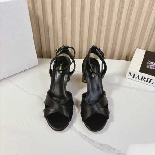 Dior 迪奥24S秋冬新品 鞋面采用进口小牛皮 内里采用羊皮内里 意大利进口牛皮大底 跟高：9.5Cm 码数：35-39 40 41 42定做