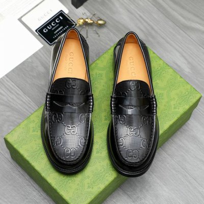 商品商标：Gucci 古驰 商务套脚皮鞋正码码数: 39 -44 38.45订做不退换商品材料：精选优质压纹牛皮鞋面 牛皮内里 原版大底
