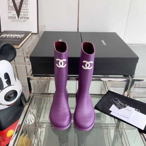 CHANEL雨靴 22FW 走秀最新发布仿佛真的走进了城堡开始期待着秋冬很好看，舒服又轻便 真的推荐码数:35-40