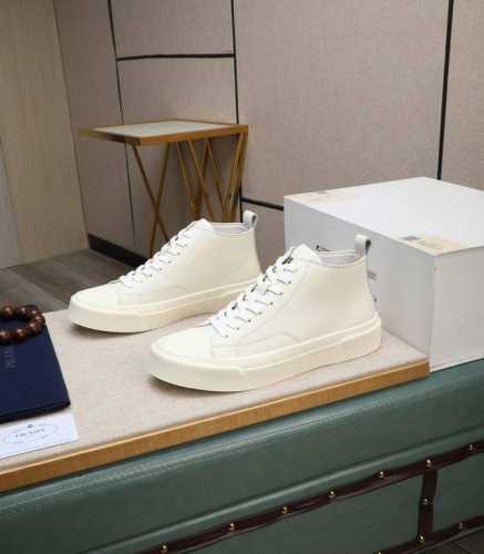 出厂价 Prada普拉达 男鞋专柜爆款，官网同步，高品质出货原版牛皮+牛皮内里，11复刻 ，原厂原版大底，38-44 45定做不退换