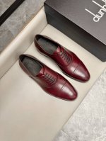 英国品牌dunhill 登喜路男士经典商务皮鞋，进口原版小牛皮，牛皮内里，真皮大底，牛皮内里让鞋子穿在脚上时尚又舒适。码数：39-44 38、45、46定做 1