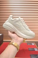 出厂价 Gucci 情侣款 最高版本古奇爆款老爹鞋 专柜同步发售 ，，鞋面采用进口牛皮，舒适羊皮内里，脚感一级棒，原版轻便减震加厚发泡大底，简约拼色，百搭帅气，