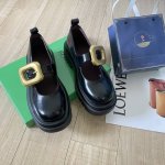 出厂： Bottega Veneta 葆爹2025顶级专柜 官网同步 独家首发 Bv时装周 大扣玛丽珍 小红书推荐 玛丽珍天花板 原版开模 代购版本 进口小羊皮
