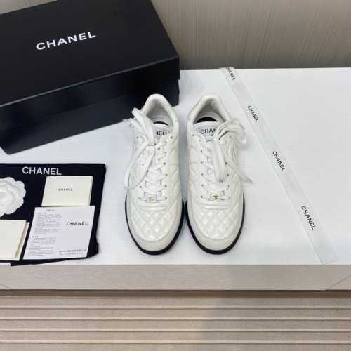 出厂价 顶级品质 Chanel香奈儿 小香2024新品 专柜新款爆款系列 23C 最新爆款 休闲板鞋 小香 年末爆款单品 经典配色 菱格清新彩色拼色 Coco女