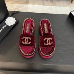 Chanel 25C春夏新款全系列链条拖鞋全系列首发 专柜有的我都有！高版本高品质鞋面牛皮 原版面料 内里羊皮 原版大底Size:35-39 其他码数定