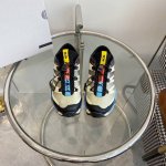 Salomon X Mm624新款联名款厚底登山鞋情侣款运动拖鞋 顶级品质 马吉拉与萨洛蒙的碰撞登山♀也要时尚起来对版牛反绒透气网面料，透气网内里，私模tpu大