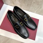 原单品质品牌：Ferragamo 菲拉格慕标准码：男码38 44 45可以定做等级：官网同款 高品质男鞋材料：定制头层小牛皮 搭配水染牛皮内里 牛皮踮脚 原版防