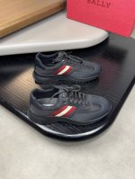 Bally 巴利-高端品质 原单休闲运动鞋-鞋面：品牌高丝光帆布、品牌网帆布、鞋身品牌织带、鞋舌丝印品牌logo-内里：品牌帆布，垫脚；水染牛皮-大底：超轻 T