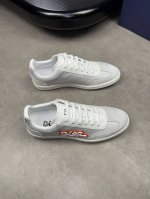 Dior 迪奥 -高端品质 原单休闲运动鞋-鞋面：纳帕小牛皮、反绒小牛皮、鞋身品牌图腾布匹-车缝品牌Logo塑胶模块-内里：水染牛皮，垫脚; 品牌帆布-原版：超