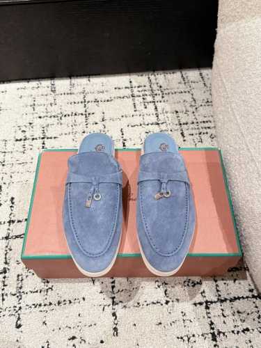 男+10 #情侣 代购级 Loro Piana 乐悠翩雅 25 升级版本 情侣 乐福 半拖 Lp是意大利顶级奢侈品牌 低调奢华 设计都是一贯纯色系 简单、细节巧