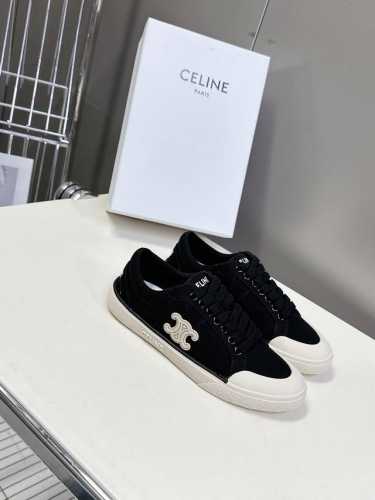 Celine思琳25Ss春夏走秀凯旋门休闲鞋、As-01 系列运动鞋、Lisa、陈立农超多明星上脚、这一季运动小白鞋无论从楦型的轮廓隔板的拼接都让人耳目一新、前
