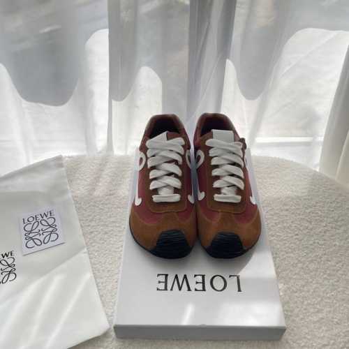 女款 LOEWE 2025顶级专柜 早春情侣新款官网上新 独家手法 LOEWE Ballet Runner 2.0情侣新款小红书早春顶奢 情侣新品INS强推潮人