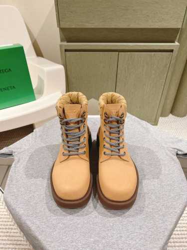 情侣装 男20 穿线工艺 高版本 登山靴 Bottega Venet*对标对版 五金原版一致 请对比官图Bv登山鞋 五金对版 一致磨砂牛皮 原版一比一做法 一致