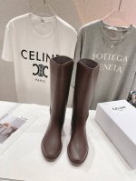 出厂价 Celine*赛琳24Ss夏季网红明星爆款雨靴系列 入手一款本季颜值爆表雨靴，国内专柜个位数限量，不是vic完全是拿不到的，我真是太幸运了，真是大爱这雨
