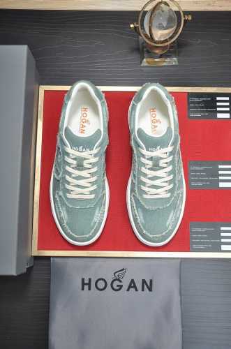 出厂价 Hogan 霍根 最新高版本男鞋，欢迎1:1对比，香港专柜休闲鞋，专柜品质，支持验货，优质做工，鞋面采用意大利进口胎牛皮拼接，进口毛巾内里，原版时尚运动