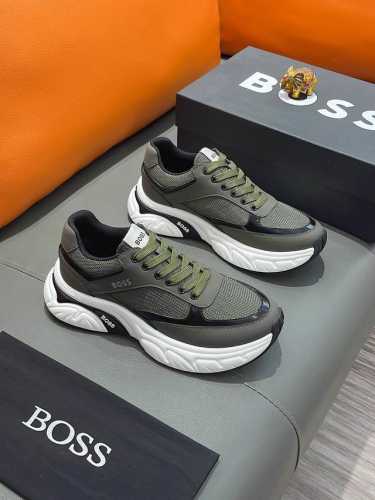 商品名称：Boss 波士正规码数: 38-44 休闲鞋商品材料：精选 牛皮鞋面，舒适羊皮内里 ；原厂大底