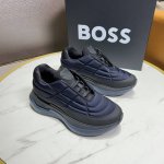 Boss 最新上市、进口原版材料、高级原版图案 高端1:1开模定制，原版大底，更轻便，防滑 时尚主打潮流，百搭爆款 散发时尚休闲气息，时尚就在脚下 码数：38-