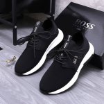 商品商标： ＢＯＳＳ 休闲鞋正码码数: 38-44 45定做不退换 商品材料：精选牛皮拼接布鞋面 弹力布内里 牛皮鞋垫 橡胶大底