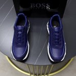 出厂价： Boss 2024潮流新款上市 官网同款 专柜品质 原版皮料工艺 舒适透气内里 做工精细 进口原版用料 原版楦型 上脚舒适 橡胶组合耐磨轻便大底码:3