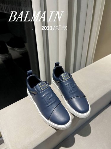 女款 男款 Balmain 巴尔曼 巴尔曼 最新 春夏 经典运动鞋 独家首发 香港、美国、巴黎各大时尚博主及明星同款。 男女同款休闲鞋 。 海外订购原版，1:1