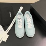 Size:35-41 41定做不退不换 Chan*L 2024P早春新款平底板鞋 小香c家新款休闲鞋ban'X运动鞋 熊猫鞋 这双鞋那么火是有道理 真心太舒服了
