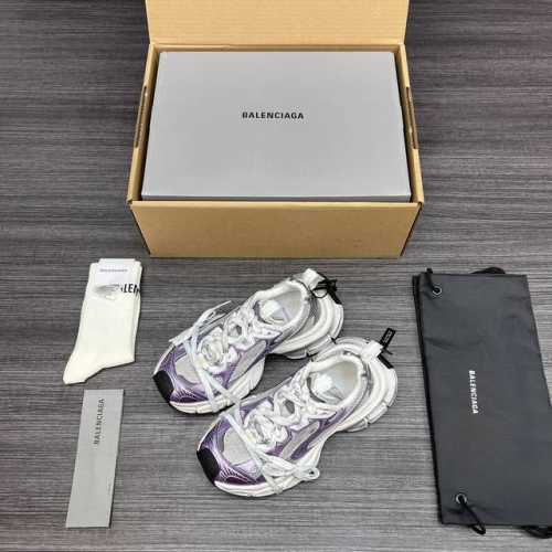 590 纯原版本Balenciaga Phantom Sneaker 巴黎世家全新做旧3Xl 十代银灰紫做旧潮流跑鞋 在延续 Track Trainer 户外轮