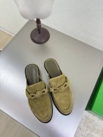 皮扣款 BOTTEGA VENET*女士Astaire乐福拖鞋 原版一比一做法 一致结绳皮扣橄榄绿 当今流行的又一趋势 天花板啦最全色百搭 精致平底 包裹面料