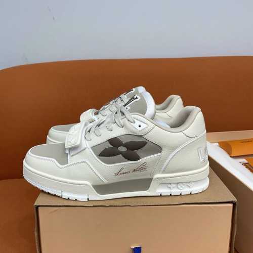 新配色 大货实拍 顶级版本 情侣款 Louis*Vuitto* Lv Trainer 透明 Pvc 运动鞋购入原版复刻，每对鞋配有芯片吊牌 历时6个月爆拆原版开