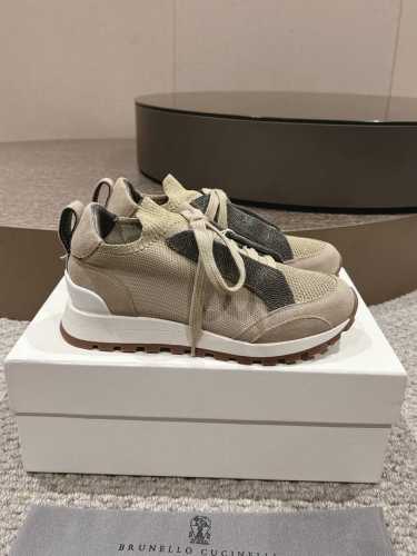 Brunello Cucinelli 新款bc经典休闲鞋运动鞋系列单鞋 Bc是意大利知名品牌，极简主义风格，复古又高级！简约又大气，属于非常耐看的款式！高级百搭