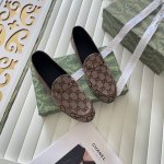 出厂： GUCCI 古驰2025顶级专柜 新款限定官网上新 独家首发 GUCCI 古驰 25SS 经典全系半拖 单鞋 一脚蹬 毛半拖 Gucci半拖 Gucci