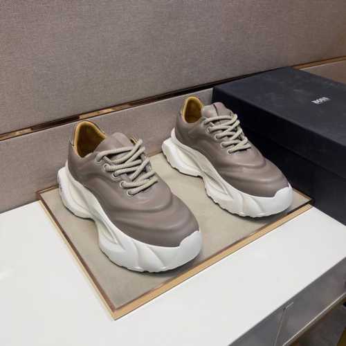 出厂价 Bo～ 男士休闲鞋 2024Z柜同步发售 码数:38-44# 3个颜色鞋面选用多材质拼接牛皮内里，舒适透气，鞋底：原版舒适耐磨大底，实物拍摄实物更赞