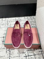 男+10 #情侣 代购级 Loro Piana 乐悠翩雅 25 升级版本 英伦流苏 情侣 平底 乐福鞋 原来这就是传说走两万步都不会累脚的乐福鞋这双乐福鞋把颜值