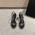 p：380，代购级别！ alexander Wang亚历山大王高跟鞋女士奢侈品Alexande* Wang原版1:1的材料 凹凸感带按摩的鞋垫配上注胶 Logo
