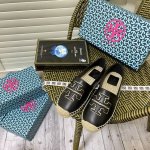 橙子出厂价130 tory Burch 夏季新款 Tb草编渔夫鞋 一脚蹬乐福鞋 码数：35-41