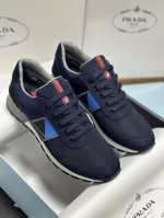 2025年力作 PRA＊＊-普拉＊-4E3198 专柜同步款 时尚休闲鞋，采用原版面料，真皮内里，优质pu橡胶组合大底，独家开模，款式新颖独特，上脚舒适有型，码