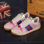 顶级版内带芯片gucci 早春新款gucci系列做旧时尚小脏鞋，国外购原版一比一开发，采用原版套楦工艺！原版订制牛皮，五金订制金属双g椭圆形标，Gucci原版织