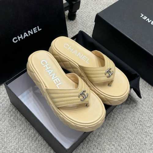 代购级 官网同步 拖鞋 CHANEL 25ss 春夏沙滩拖鞋 凉鞋 专柜非常火爆 非常难买的一款鞋 全网最火的厚底拖鞋 可想而知小香控不可错过的 颜值与舒适并存