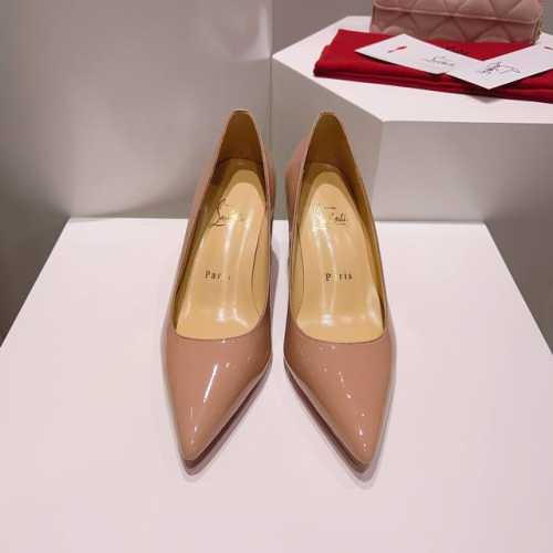 顶级版原版盒 Christian Louboutin s原版做货重工CL经典漆皮高跟鞋系列～ 鞋面：黑于红的极致冲突，完美诠释正装高跟鞋的经典，楦型线条感修长优