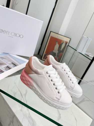 冲量价 Jimmy Choo周仰杰 2024春夏jc新款diamond 运动鞋系列上新鞋面采用原版进口牛皮拼接鞋底采用品牌元素防钻石多面切割塑形立体感十足，鞋底