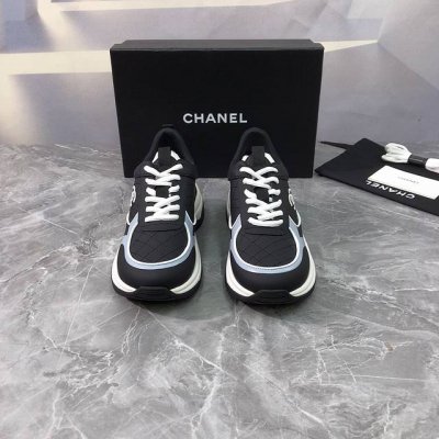 工厂P价P 顶级版本 代购级别 原版开发 Chanel2025Ss新款运动鞋 顶级版本 专柜断货王 各大博主人手必备款 经典超百搭 面料: 进口原版顶级纳帕小牛