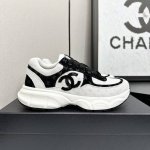 Chanel香奈儿老爹鞋-2025专柜顶级休闲款运动鞋这款经典设计；鞋面多种工艺电绣的风格；大底却时尚运动；不平凡的拥入了多种配色元素 多元化混搭非常好看百搭，