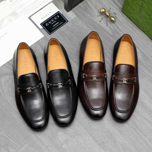 商品商标：Gucci 古驰 商务套脚皮鞋正码码数: 38－45 45订做不退换商品材料：精选擦色牛皮鞋面 牛皮内里 原版大底