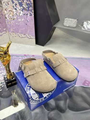工厂价： Birkenstock London 勃肯 升级全软木颗粒脚床 轻松拿捏松弛感的秘籍 勃肯鞋舒适自在四季可穿风格百搭高级中性风“丑萌丑萌”博肯全鞋 皮