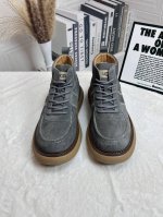 工厂价 真羊毛 Ugg 爆款男鞋官方网同步正品品质不是一般市场仿货可比拟的鞋面为进口意大利磨砂牛皮，内里：垫脚级真羊毛只有a级才能显效果 手感柔滑细腻鞋型大气，