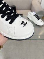 Chanel香奈儿25SF最新款 全皮 熊猫配色 小白鞋 休闲 运动鞋 滑板鞋原版购入开发 做货 小香 C家 专柜又一超级大爆款，网红博主小姐姐们的挚爱，社交平
