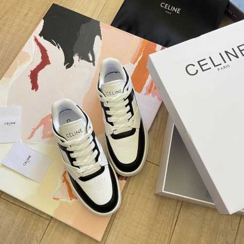 橙子出厂价 Celine 赛琳 最新爆款 凯旋门厚底休闲鞋 情侣款小白鞋板鞋 码数：35-45 男女码