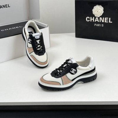 独家顶级版本 顶级品质！海外版！香奈儿 CHANEL 25ss黑白熊猫系列运动鞋 各大博主社交日推款认准我家细节实拍这季新款简直闭眼入，上脚狂好看，率性的休闲运